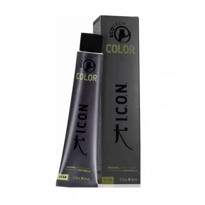 Icon Ecotech Color Natūralūs plaukų dažai 6.24 Lazdynų riešutas 60ml