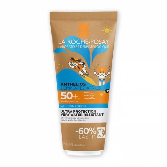 La Roche Posay Anthelios Dermo Pediatrics Drėgnos odos gelinis losjonas Spf50 200ml