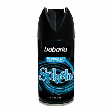 Babaria Splash dezodorantas purškiamas 150ml+50ml nemokamai