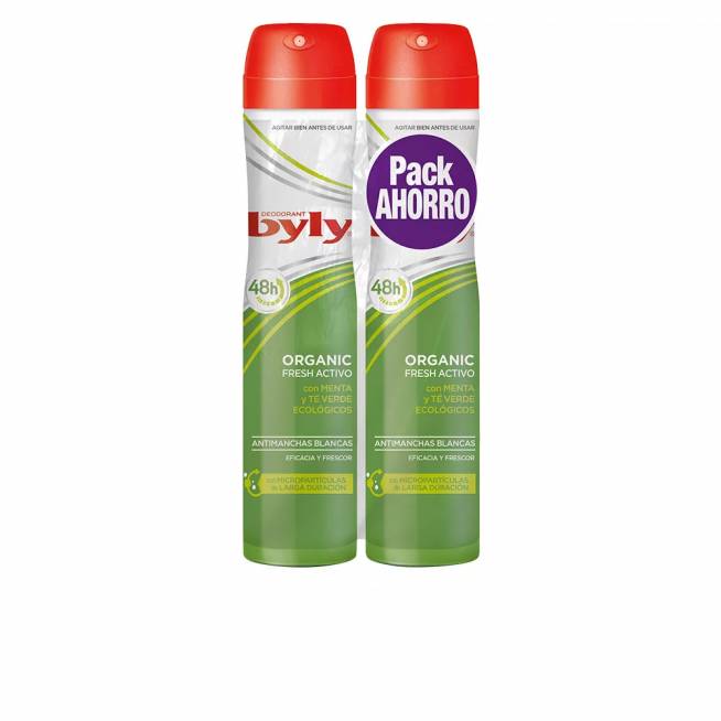 "Byly" ekologiškas itin gaivus dezodorantas purškiklis 2x200ml