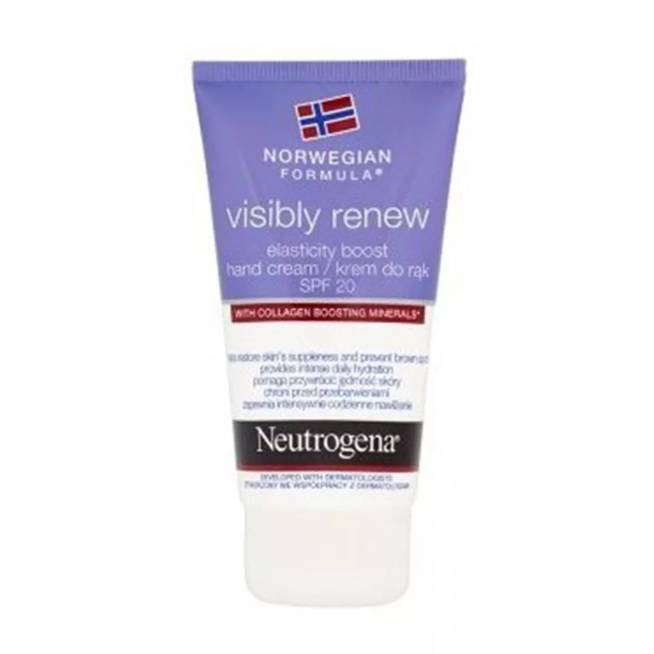 Neutrogena Visibly Renew Elasti-Boost rankų kremas Spf 20 75ml