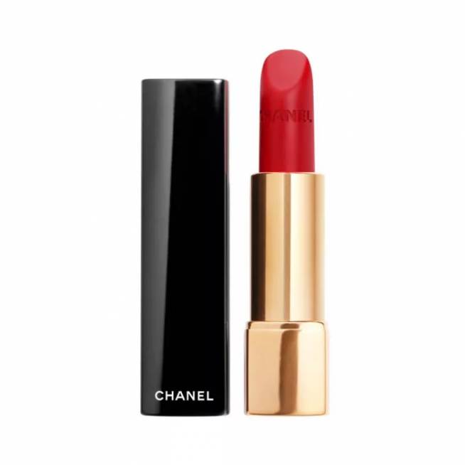 Chanel Rouge Allure Velvet Luminous Matte lūpų dažai 56 Rouge Charnel