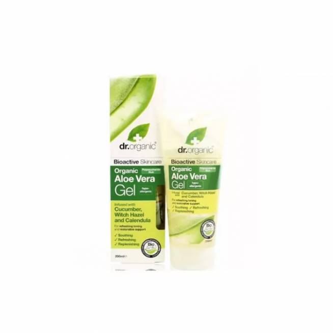 Dr. Organic Aloe Vera agurkų gelis 200ml