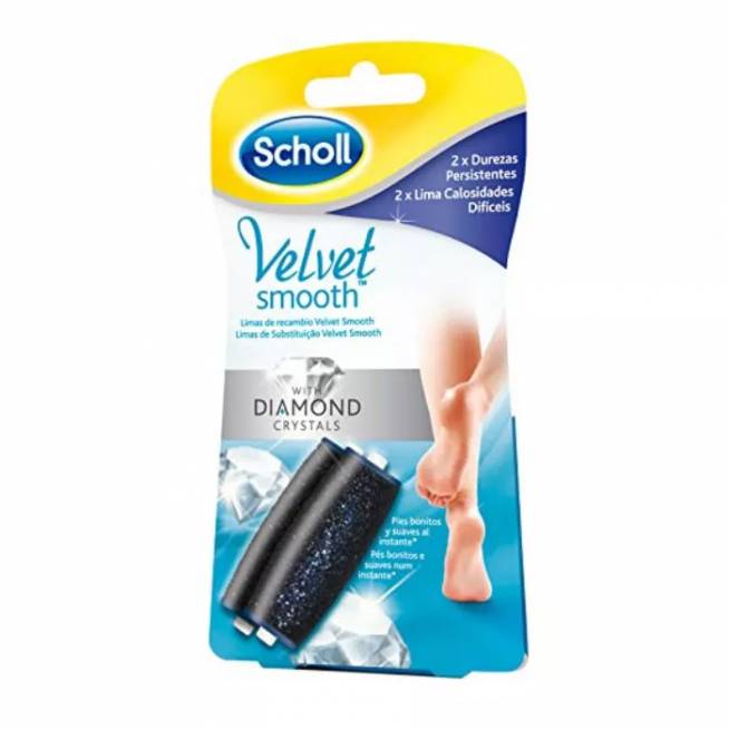 "Scholl Velvet Dmooth Diamond Crystals