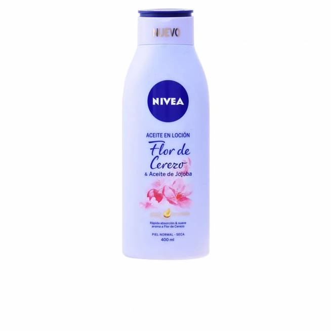 "Nivea" aliejus losjonas "Cherry Flower & Jojoba" 400ml