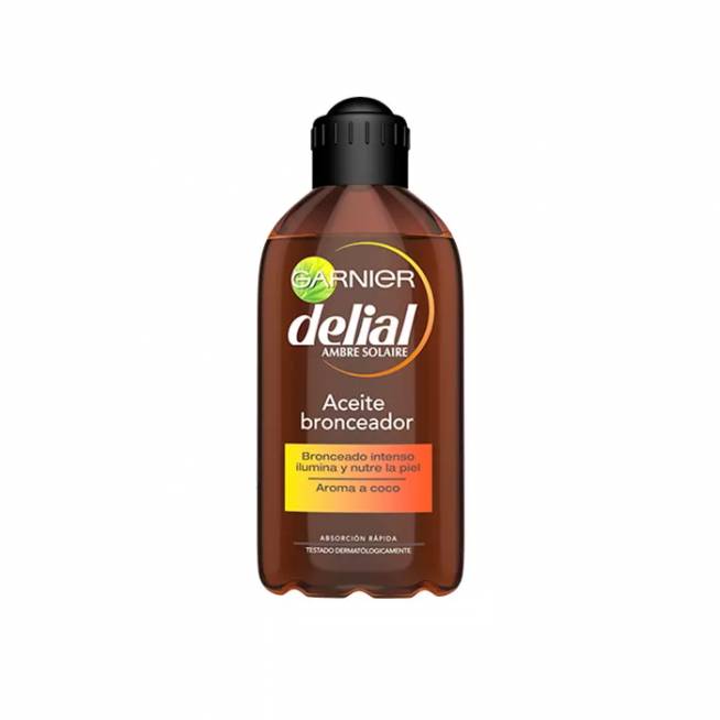 "Delial" intensyvaus bronzinio atspalvio aliejus 200ml