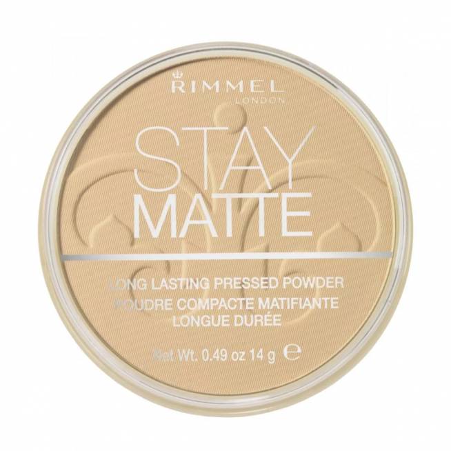 "Rimmel London Stay Matte" ilgai išliekanti presuota pudra 006