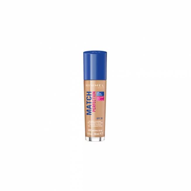 Rimmel Match Perfection Foundation Spf20 400 Natural Beige 