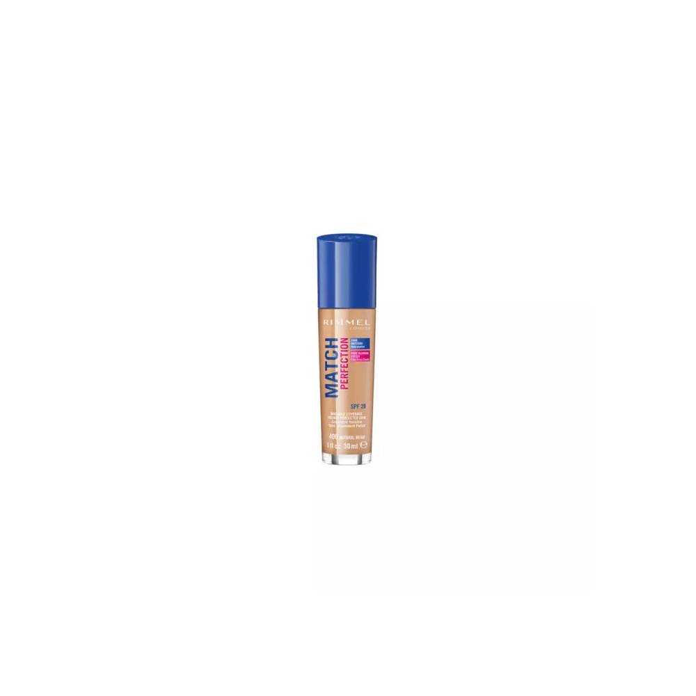 Rimmel Match Perfection Foundation Spf20 400 Natural Beige 