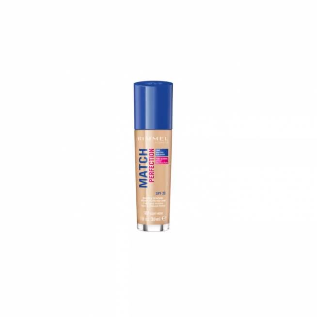 Rimmel Match Perfection Foundation Spf20 102 Light Nude