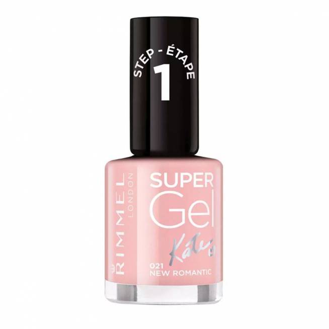 "Rimmel London Supergel Kate" nagų lakas 021 New Romantic