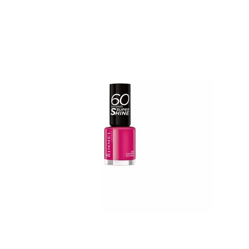 "Rimmel 60 Seconds Super Shine 323 Funtime Fuchsia