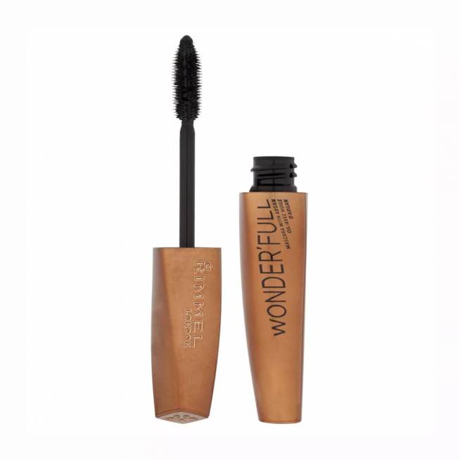 "Rimmel London Wonderfull With Argan" blakstienų tušas 001 Black