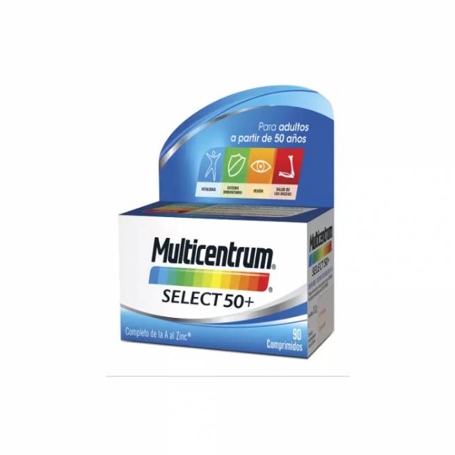 Multicentrum Select 50+90 tablečių 