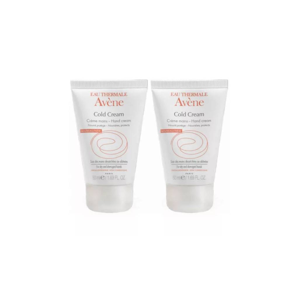 "Avene Pack Cold Cream" rankų kremas 2x50ml