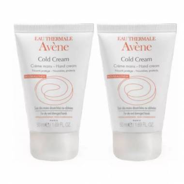 "Avene Pack Cold Cream" rankų kremas 2x50ml