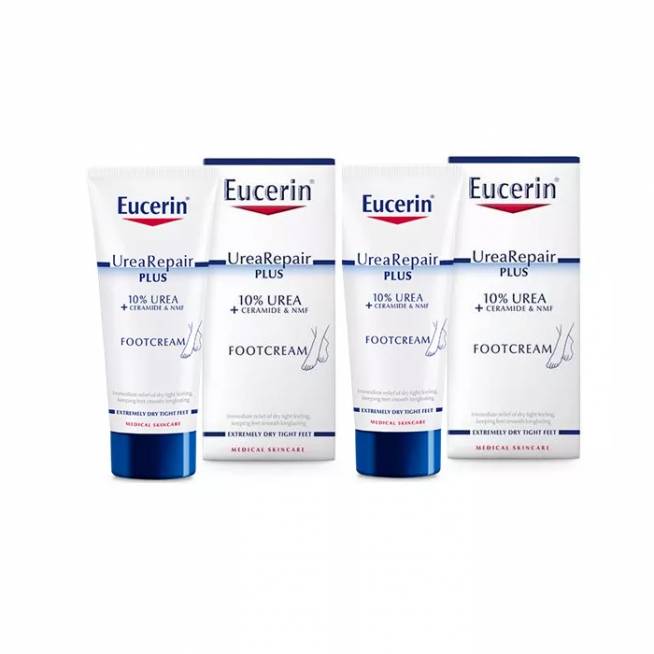 "Eucerin Urearepair Plus" pėdų kremas 2x100ml