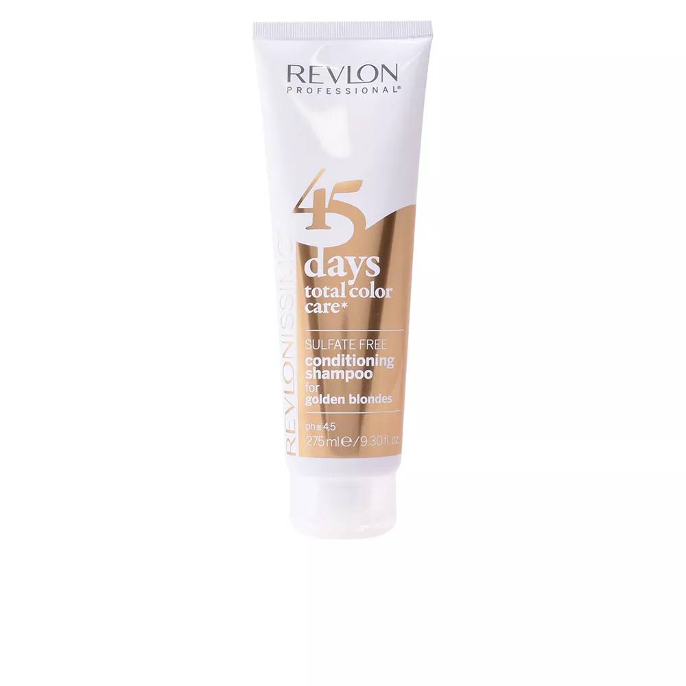 Revlon Revlonissimo 45 dienų kondicionuojantis šampūnas "Golden Blondes" 275ml