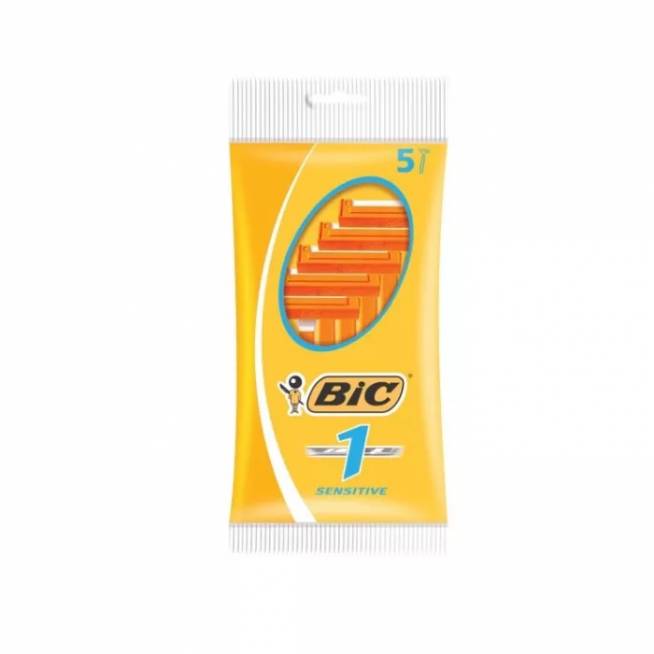 "Bic Sensitive" 5 vienetai