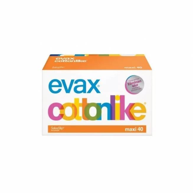 "Evax Cottonlike Maxi" kelnaitės 40 vienetų