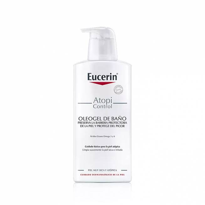 Eucerin Atopicontrol Oleogel aliejus voniai ir dušui 400ml