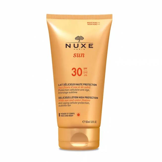 "Nuxe Sun" veido ir kūno losjonas su apsauga nuo saulės Spf30 150ml