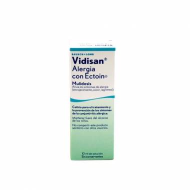 vidisan Alergija su Ectoin 10ml