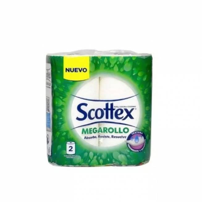 "Scottex" virtuvės popieriaus ritinėlis 2 vienetai