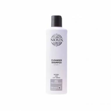 "Nioxin System 1" šampūnas, suteikiantis apimties silpniems ploniems plaukams 300ml