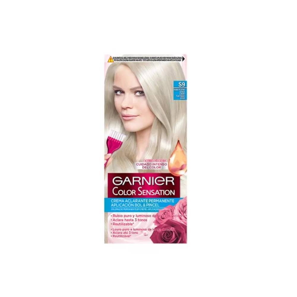 "Garnier Color Sensation S9 Platinum Ash Blonde