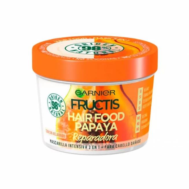 "Garnier Fructis Hair Food" atkuriamoji kaukė su papajomis 390ml