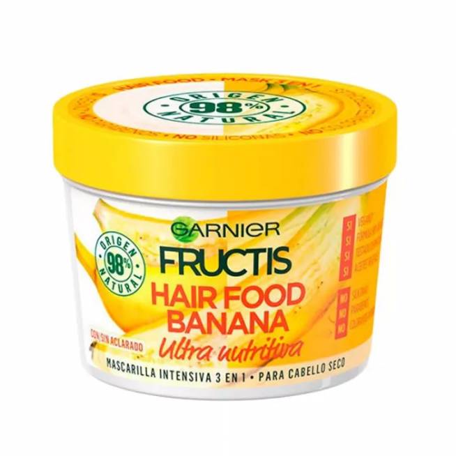 "Garnier Fructis Hair Food Banana Ultra Nourishing Mask" maitinamoji kaukė 390ml