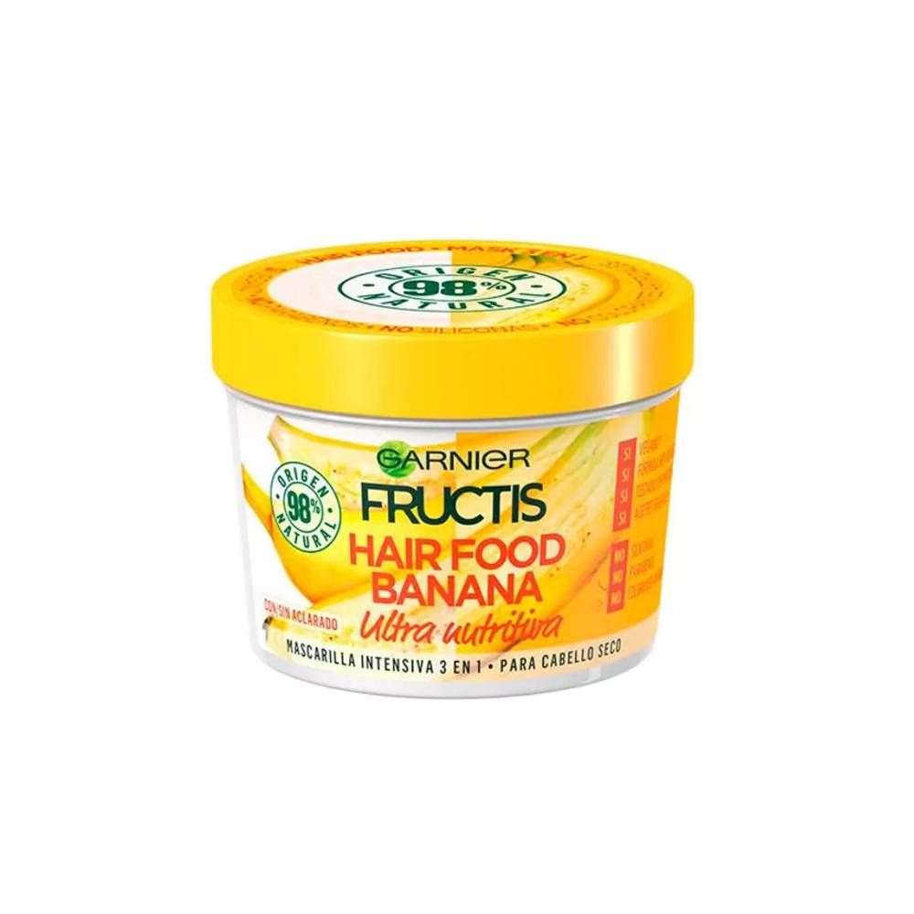 "Garnier Fructis Hair Food Banana Ultra Nourishing Mask" maitinamoji kaukė 390ml