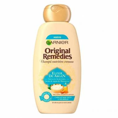 "Garnier Original Remedies Argan Elixir" maitinamasis šampūnas 300ml