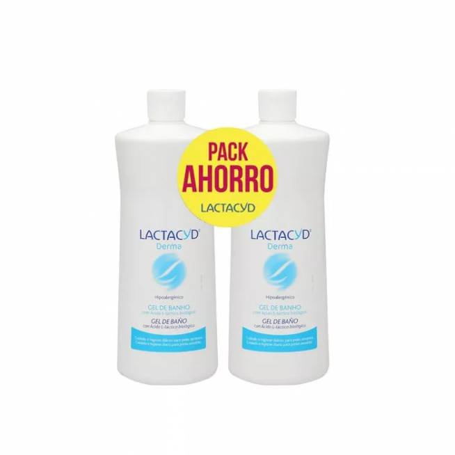 "Lactacyd Derma" vonios gelis 2x1000 ml