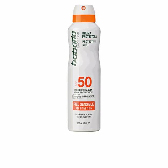 "Babaria" apsauginis rūkas jautriai odai Spf50 200ml