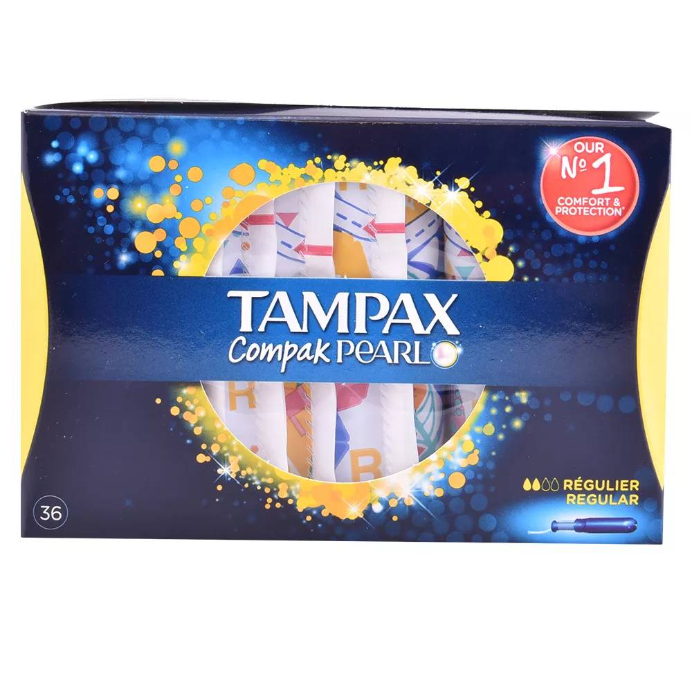 Tampax Pearl Compak Regular 36 vienetai 