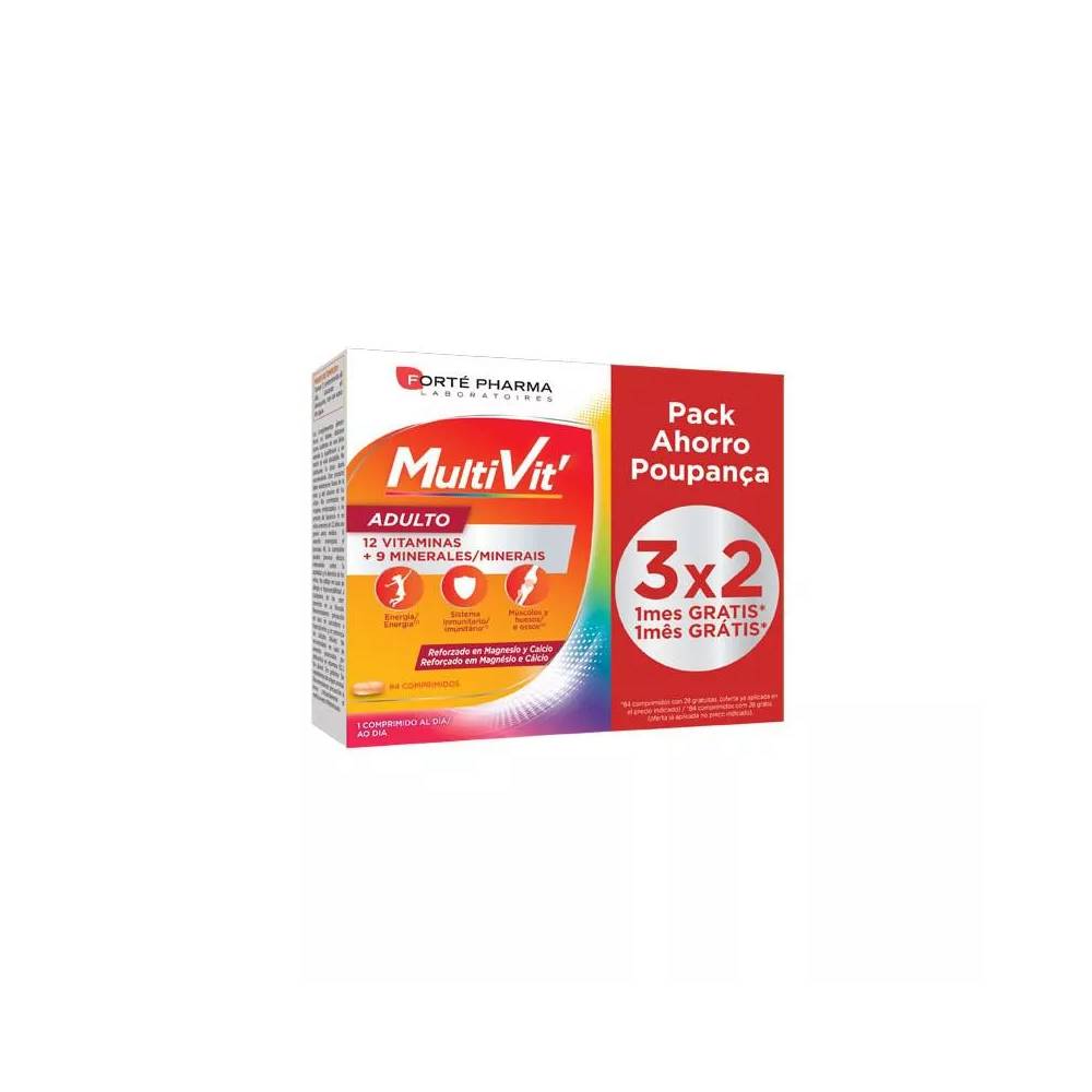 Forté Pharma Energy Multivit Adult 84 Comp