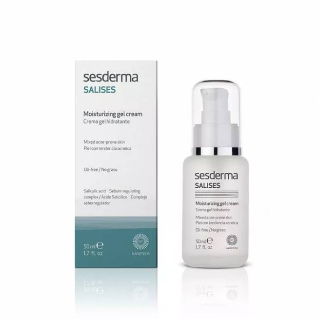 "Sesderma Salises" drėkinamasis gelinis kremas 50ml