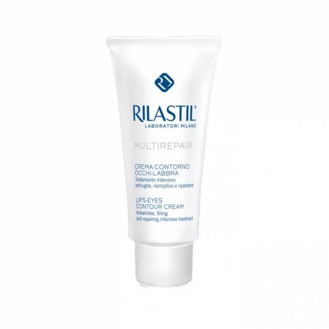 "Rilastil Multirepair Lip-Eyes Contour Cream" 15ml