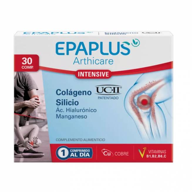 "Epaplus" kolagenas UC-II Silicio hialuronas ir magnis 30 tablečių