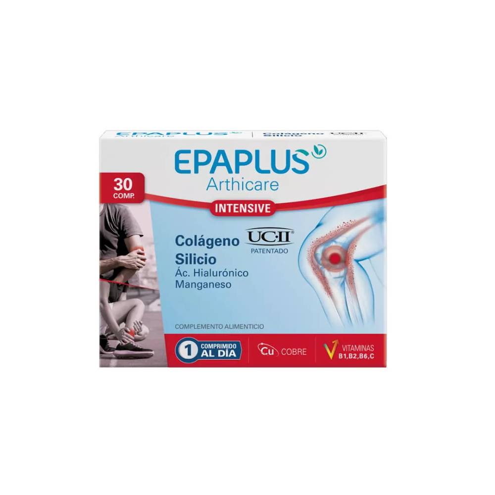 "Epaplus" kolagenas UC-II Silicio hialuronas ir magnis 30 tablečių