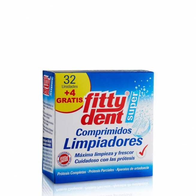 "Phb Fittydent Super Compressed Cleaners" 32 vienetai