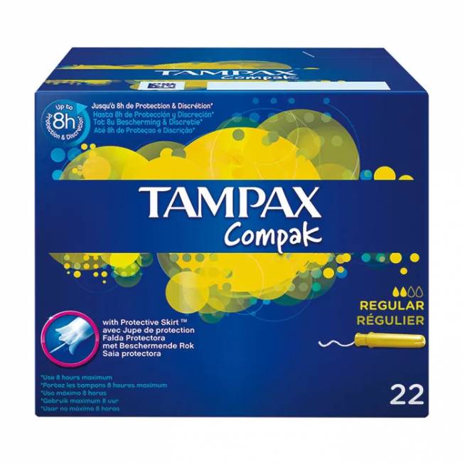 Tampax Compak Regular 22 vienetai