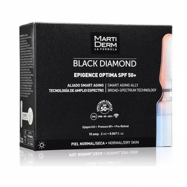 "Martiderm Black Diamond Epigence Optima Spf50 30 buteliukų