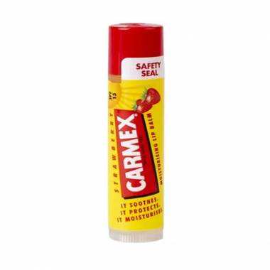 "Carmex" braškių drėkinamasis lūpų balzamas Spf15