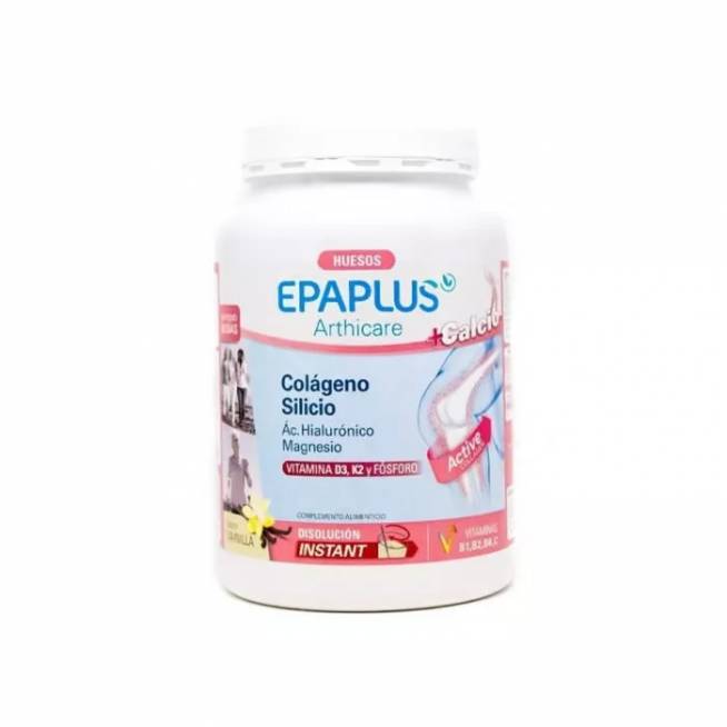 "Epaplus" kolageno silicio hialurono ir magnio + kalcio vanilė 383g