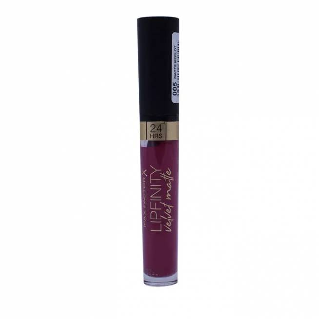 Max Factor Lipfinity Velvet Matte 005 Matte Merlot