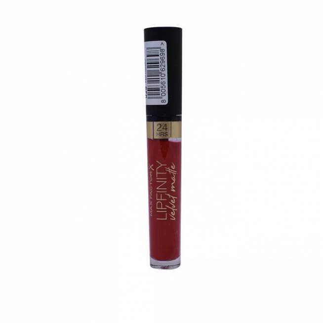 "Max Factor Lipfinity Velvet Matte 025 Red Luxury