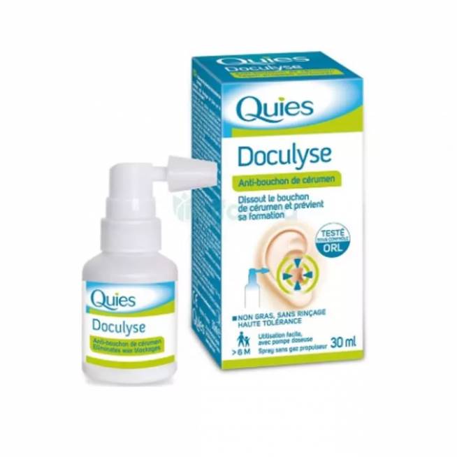 "Quies Doculyse" vaškinės higienos purškalas 30ml